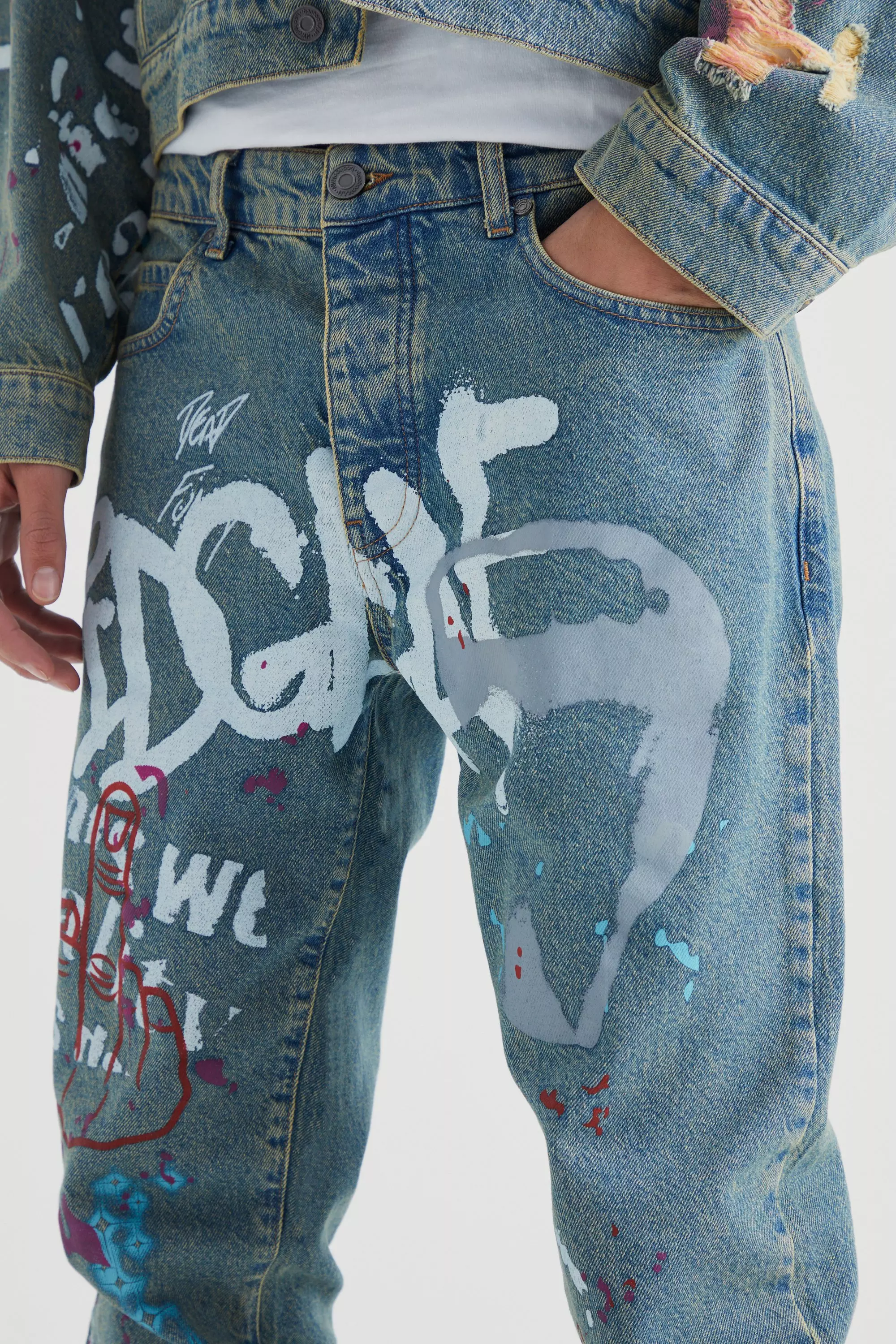 Graffiti jeans best sale